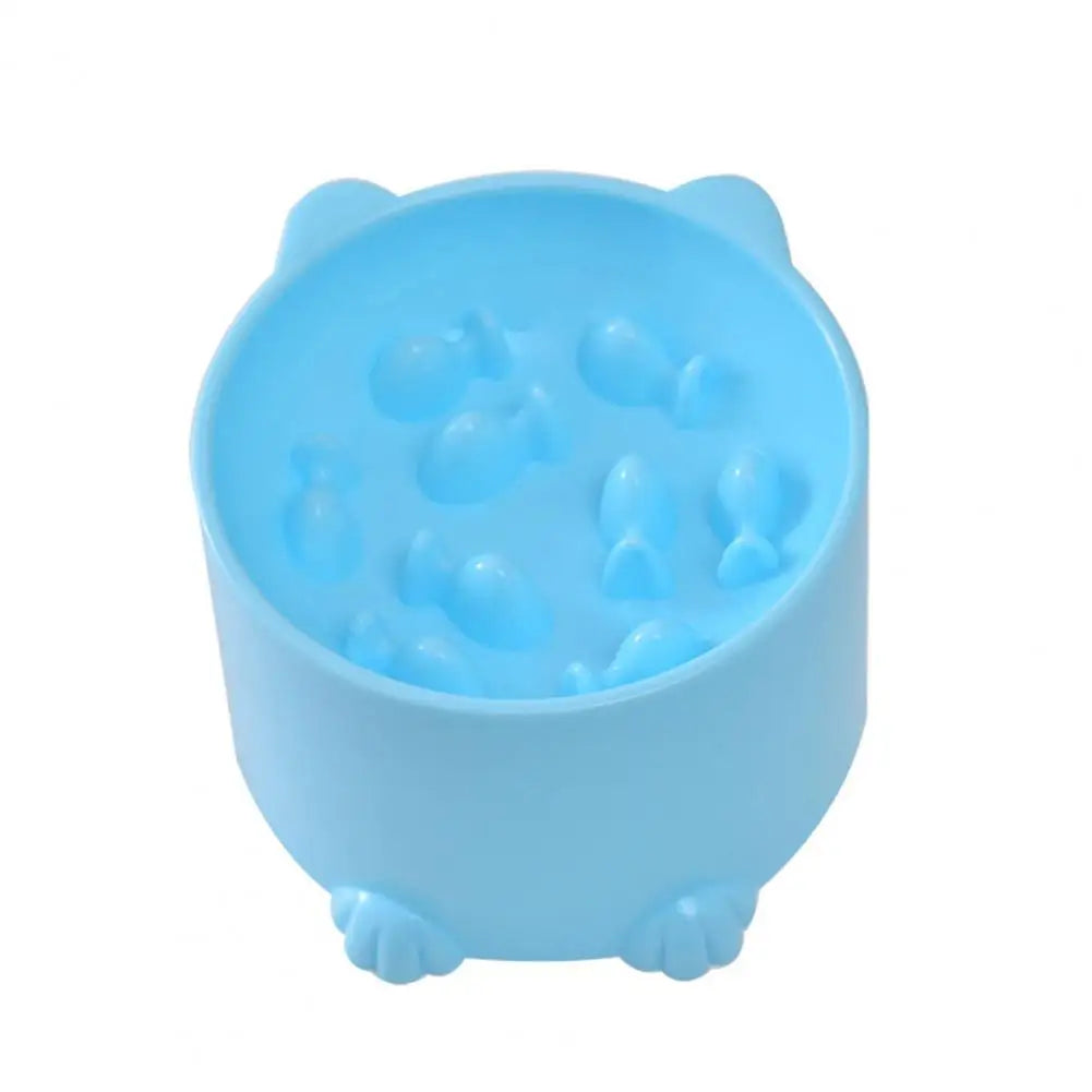 Pet Bowl Useful Slow Feeder Pet Bowl Dog Food Dispenser Anti-overturning Dog Food Dispenser