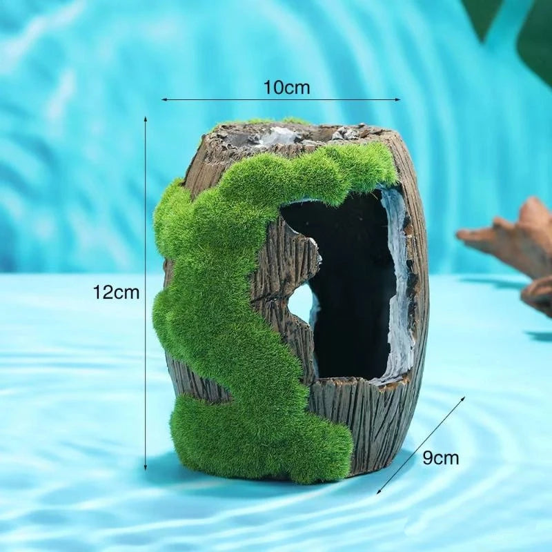 Aquarium Decoration Fish Shelter Fish Tank Resin Ornaments Fish And Hiding Cave Aquarium Landscaping