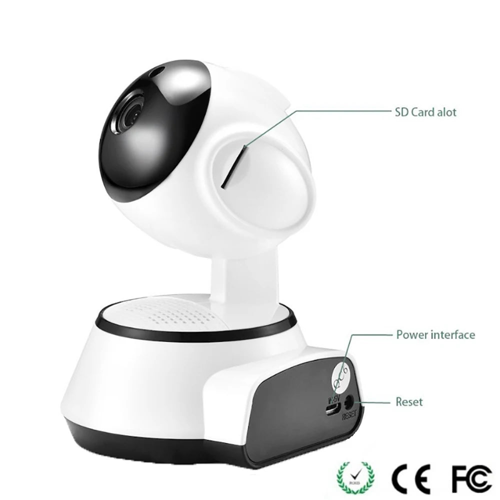 2K Indoor Pet Camera with Night Vision WiFi Home Security Monitor for Dogs Cats Works with Voice Assistants