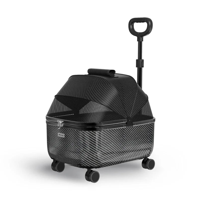 Lightweight Dog Carriers Outdoor Travel Cat Carriers Breathable Windproof Pet Carrying Easy Interactive Pet Strollers Supplies
