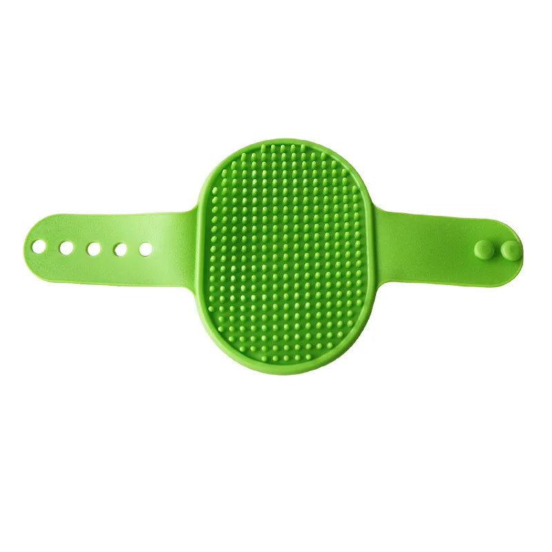 Cat Dog Massage Grooming Brush - Adjustable ScratchingGlove for Shedding, Itch Relief& Bathing - Pet Deshedding & Cleaning Tool