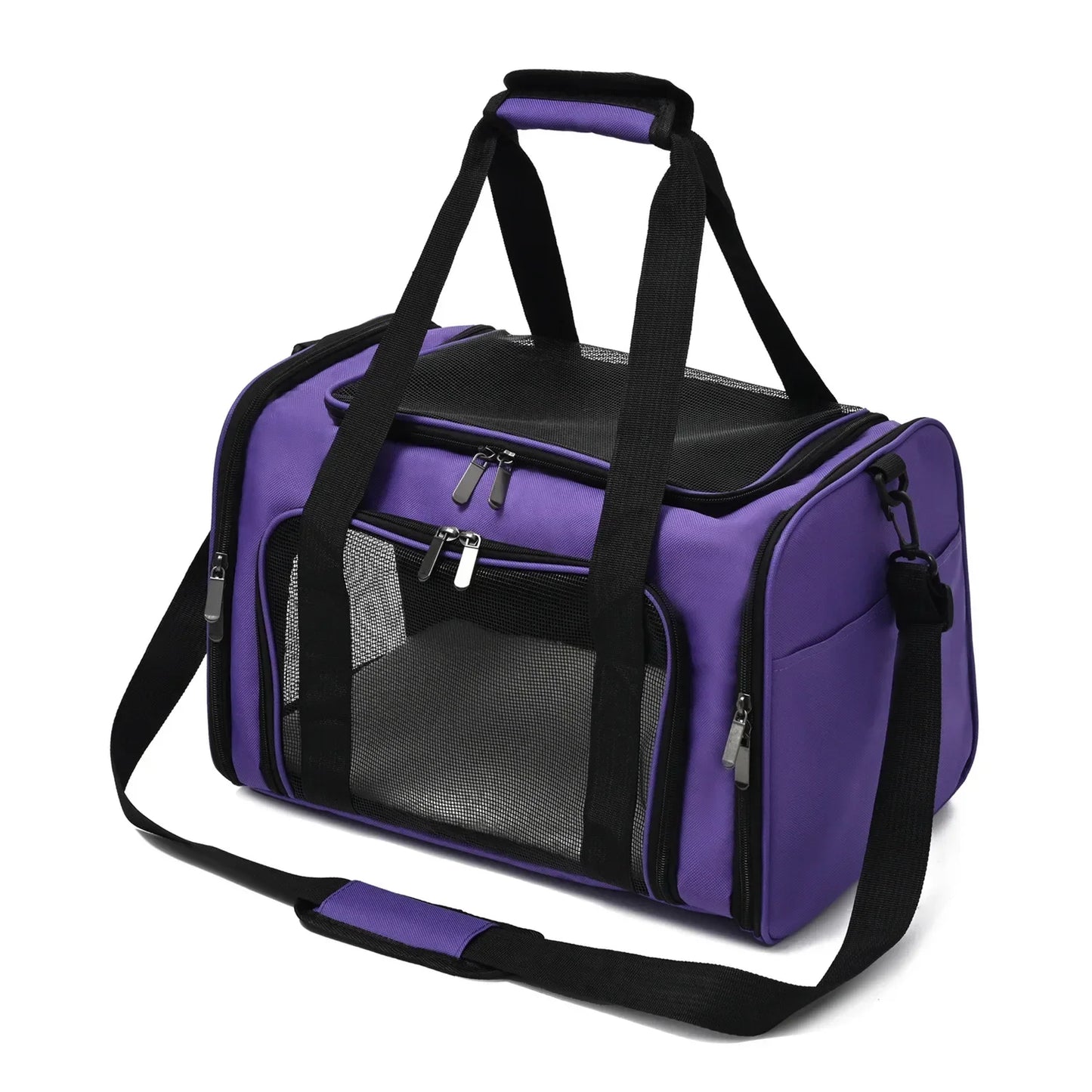Pet Carriers Backpack Portable Breathable Foldable Shoulder Bag Cat Dog Carrier Bags Outgoing Travel Pets Handbag Transport Bag