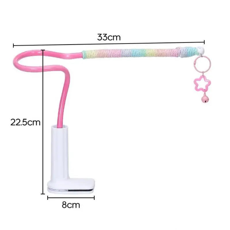 〔CC55〕Bird Perch Stand Bird Training Portable Tabletop Platform Parrot Lovebirds Indoor Budgies Bending Stand Cage Accessories