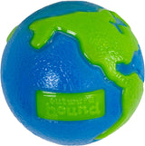 Outward Hound by Orbee-Tuff Planet Ball Blue/Green Treat-Dispensing Dog Toy, Medium
