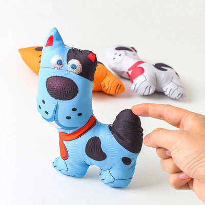 Dog Plush Toy for Large Aggressive Chewers,Indestructible Dog Squeaky Toys,Stuffed Animals Toys with Cotton Material and Crinkle Paper,Durable Chewing Toys for Puppy Breed