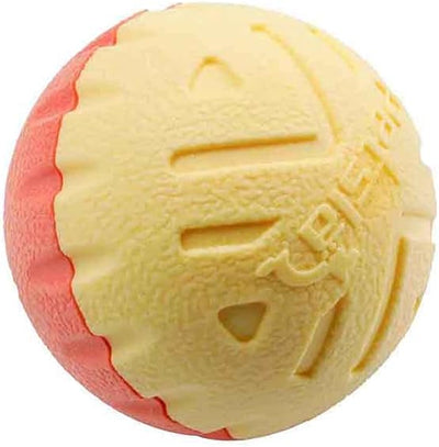 Dog Ball Toys for Dogs up to 35 Lbs 2.5 Inch Dog Ball Toy Floats on Water Bouncy Durable Rubber Ball