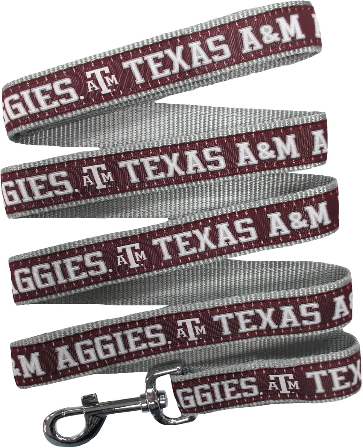 NCAA PET String, Large, Texas A&M Aggies, Dog String, Shiny & Colorful String for Dogs & Cats Licensed by the NCAA, Old Version