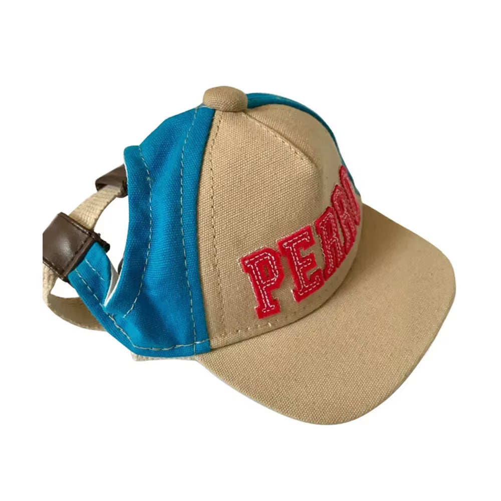 Baseball Visor Hat Summer Outdoor Pets Accessories Chihuahua Sun Bonnet Cap Pet Dog Caps Small Puppy Sport Letter Cap for Dogs