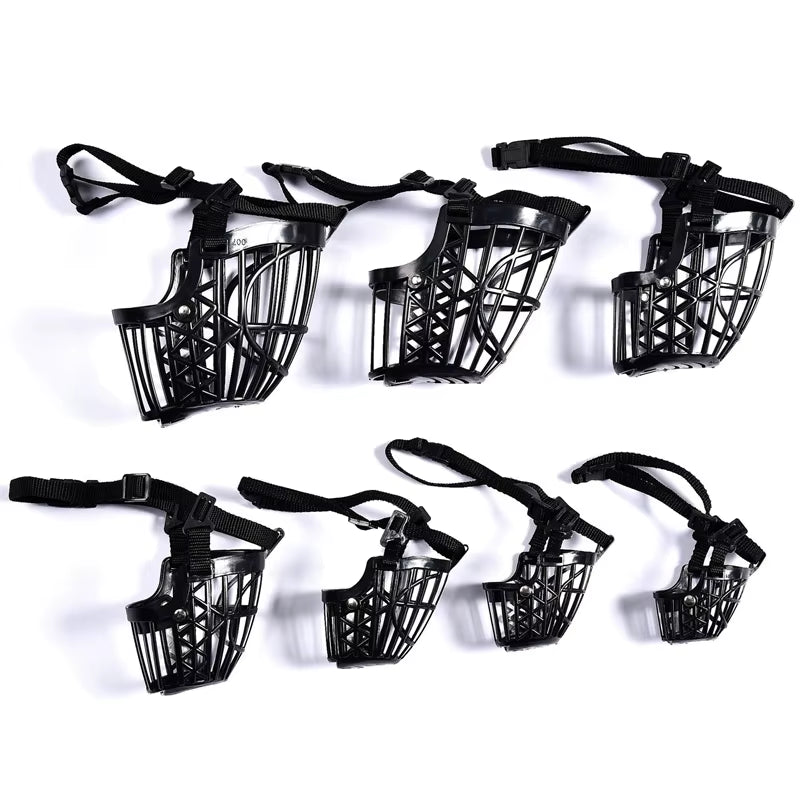 Adjustable Puppy Big Dog Muzzle Safety Breathable Pet Mouth Mask for Small Medium Large Dogs Pets Accessories Mascotas Product