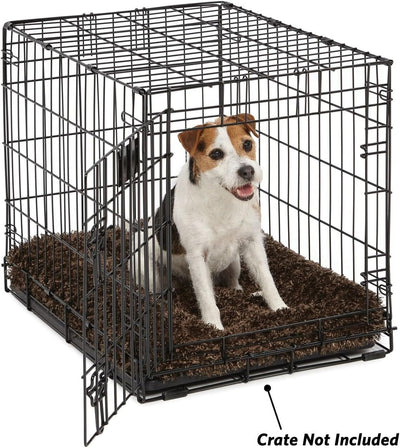 Small Quiettime Deluxe Coco Chic Pet Bed, Ultra-Soft & Overstuffed, Machine Washable, Fits 24-Inch Crate