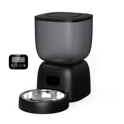 3L Automatic Pet Feeder Smart Food Dispenser Cat & Dog Timer Stainless Steel Bowl Automatic Dog & Cat Pet Feeding Pet Supplies