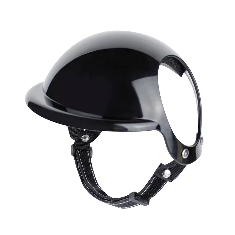 Stylish Pet Helmet S/M/L Bicycle Motorcycle Helmet with Sunglasses Dog Cat Helmet for Traveling Protection Head Pets Accessories