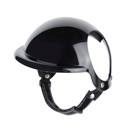 Stylish Pet Helmet S/M/L Bicycle Motorcycle Helmet with Sunglasses Dog Cat Helmet for Traveling Protection Head Pets Accessories