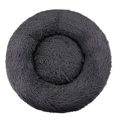 Round Pet Bed for Large,Medium and Small Dogs House Bed Soft Cats Bed Long Plush Dog House for Dogs House Winter Warm Sleeping