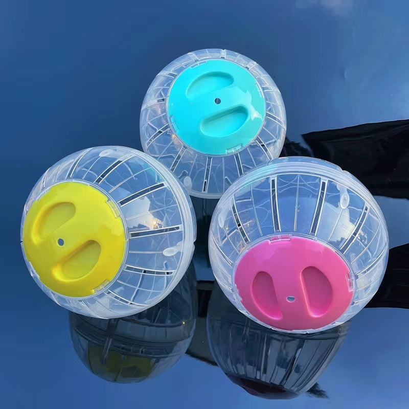 12Cm Hamster Mouse Sports Fitness Running Ball Funny Pet Toy for Mini Animals Golden Bear Mice Mascotas Toys Accesories
