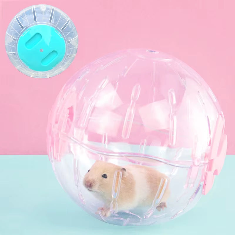 12Cm Hamster Mouse Sports Fitness Running Ball Funny Pet Toy for Mini Animals Golden Bear Mice Mascotas Toys Accesories