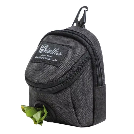 Pet Dog Treat Pouch Poop Dispenser Portable Multifunction Dog Training Bag Outdoor Travel Dog Bag Durable Pet Accessories