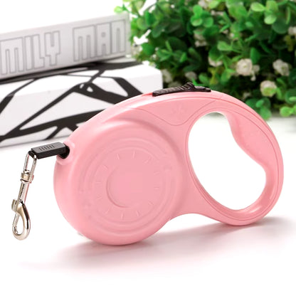 3M 5M Dog Leash for Small Medium Dogs Cat Retractable Nylon Rope Puppy Walking Roulette Traction Lead Chihuahua Pet Accessories