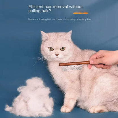 Cats Brush Things for Cats Removes Hair Pet Grooming Fine Tooth Comb Accessories Flea Artifact Products Pets Home Garden Scraper