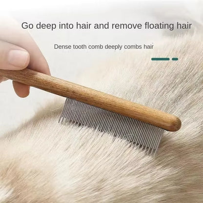 Cats Brush Things for Cats Removes Hair Pet Grooming Fine Tooth Comb Accessories Flea Artifact Products Pets Home Garden Scraper