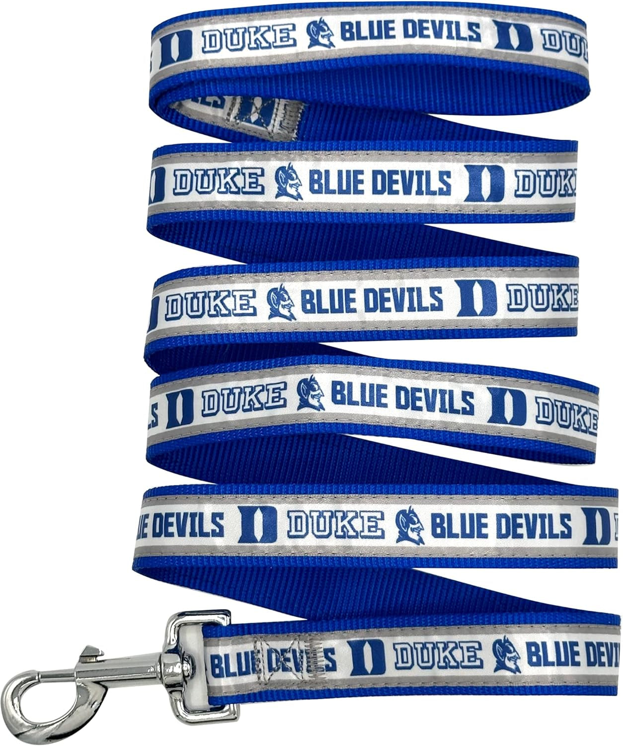 NCAA PET String, Large, Duke Blue Devils, Dog String, Shiny & Colorful String for Dogs & Cats Licensed by the NCAA, Old Version