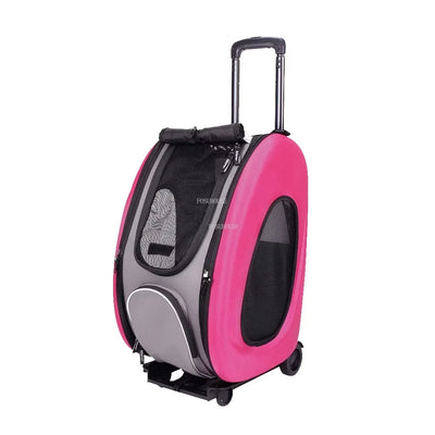 PawPorta 4-in-1 Foldable Pet Stroller – The Stylish Ride for Pets on the Go