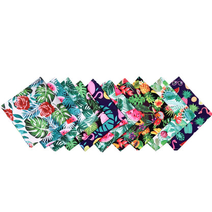 50Pcs Dog Bandana Summer Fruit Style Bandana Dog Accessories Dog Scarf Dog Bandanas Bulk Small Dog Pet Bandana Dog Supplies