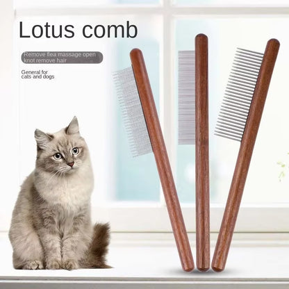 Cats Brush Things for Cats Removes Hair Pet Grooming Fine Tooth Comb Accessories Flea Artifact Products Pets Home Garden Scraper