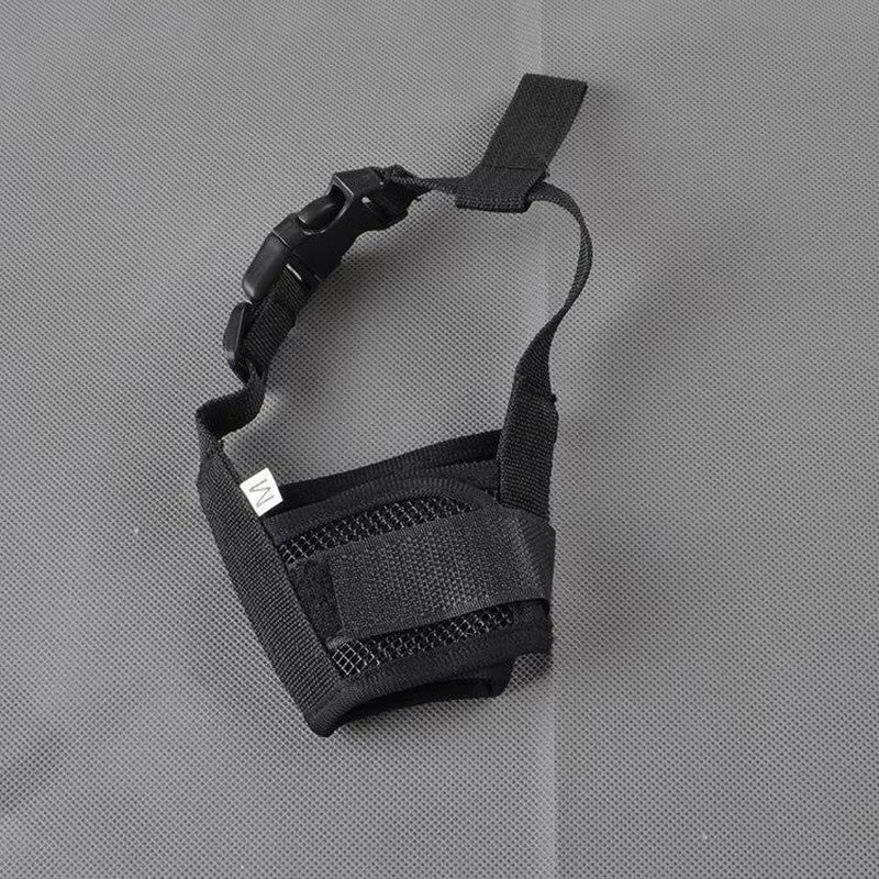 Pet Dog Adjustable Mask Bark Bite Mesh Mouth Muzzle Grooming anti Stop Chewing Pets Accessories