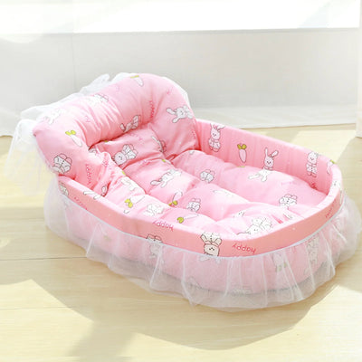 Cats Bed Dog Bed Pet Bed Pet Mat Cats House Pet Cushion Kitty Cushion Pet Blanket Pet Mat Pet Sleeping Pad Pet Resting Bed,Warm Bed for Small to Medium Dogs Cats(22.44X15.75X5.12In)