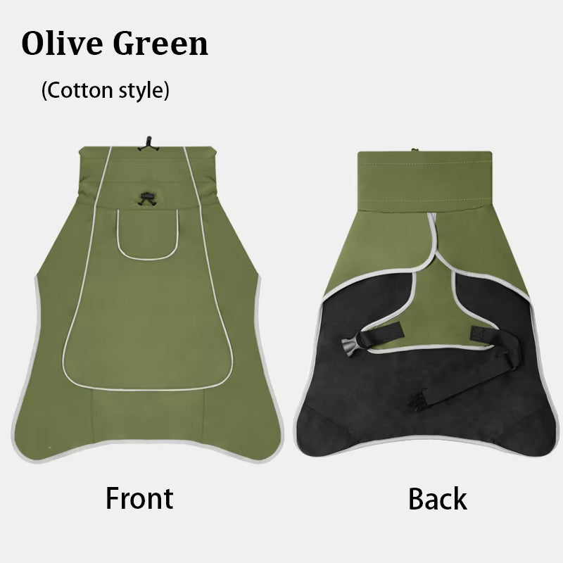 Large Dog Pet Windbreaker Dog Raincoat Pet Stormcoat Waterproof Outdoor Pet Outdoor Waterproof Clothes Pets Raincoat Accessories