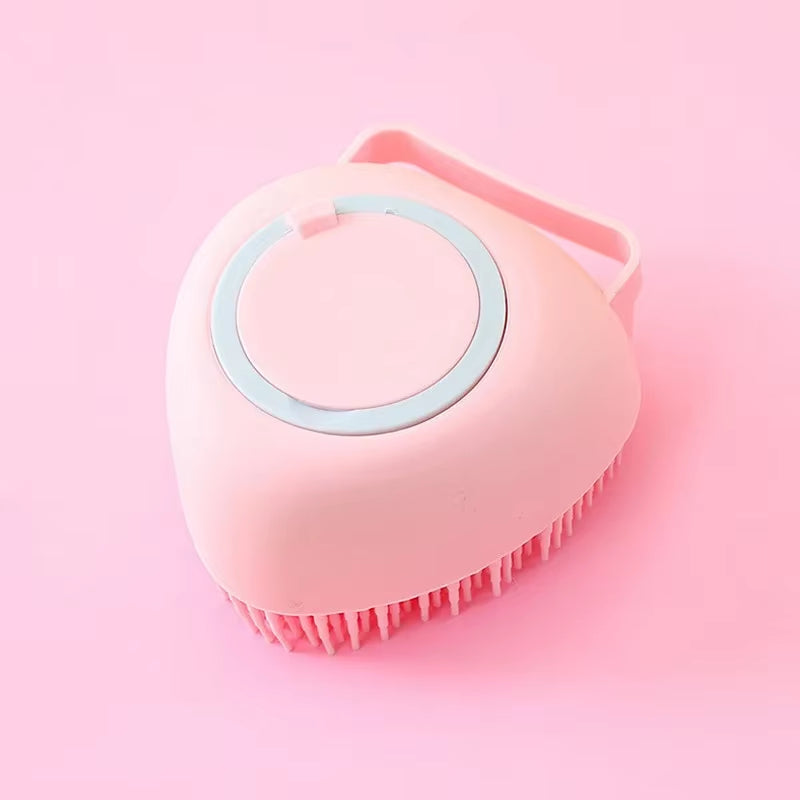 Pet Accessories for Dogs Shampoo Massager Brush Bathroom Puppy Cat Massage Comb Grooming Shower Brush for Bathing Soft Brushes