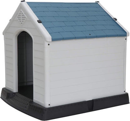 Casa Para Perros Para Interiory Exterior, Duradera Y Resistente a La Intemperie