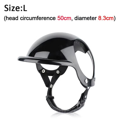 Stylish Pet Helmet S/M/L Bicycle Motorcycle Helmet with Sunglasses Dog Cat Helmet for Traveling Protection Head Pets Accessories