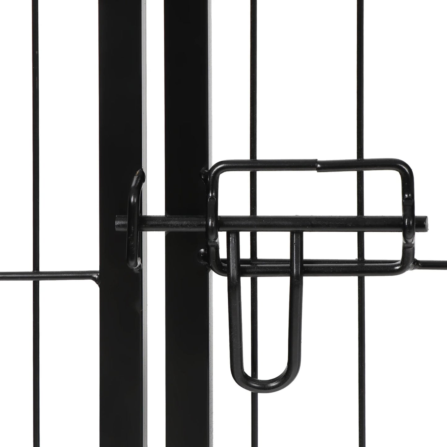 39" Height Outdoor Pet Playpen Metal Exercise Fence Kennel Dog Playpen - 8 Panels