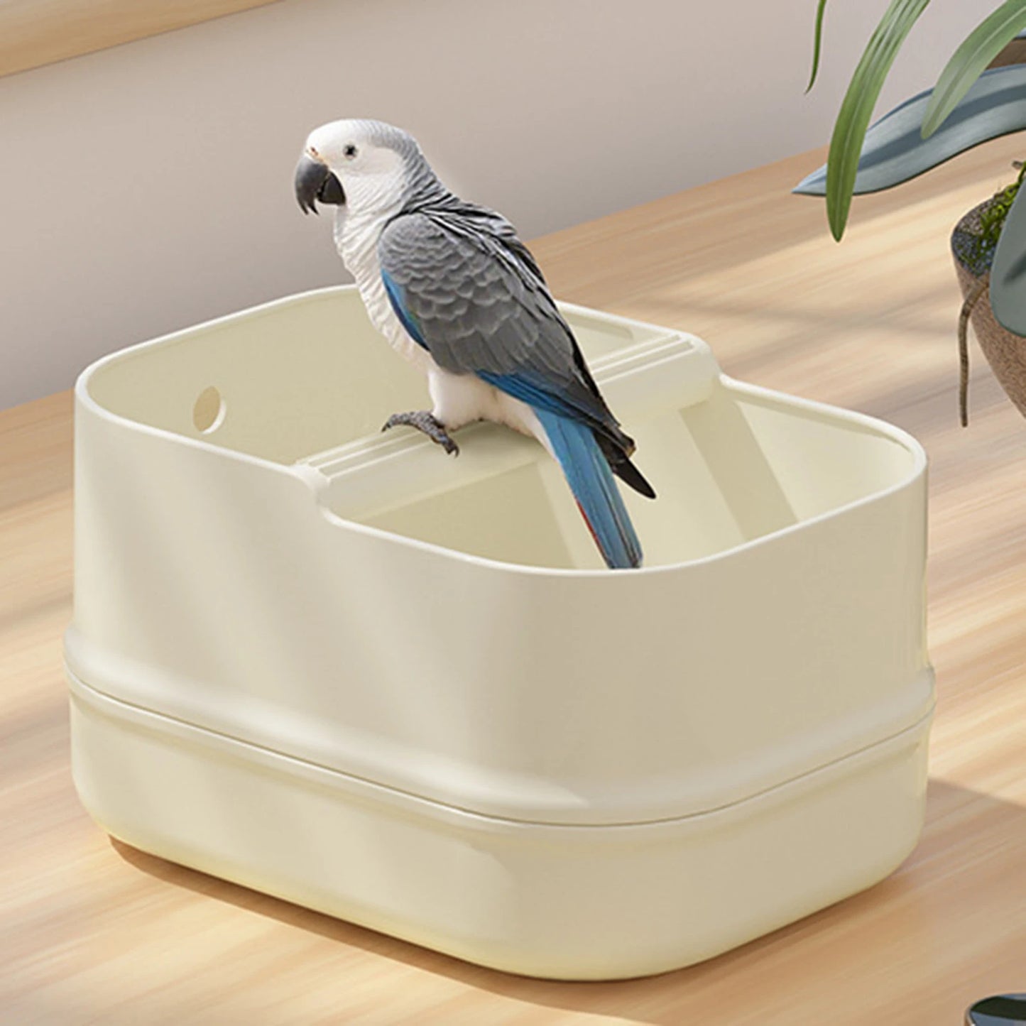 Bird Desktop Training Stand Tabletop Bird Perch with Detachable Base Cage Accessories for Parrot Finches Bird Supplies