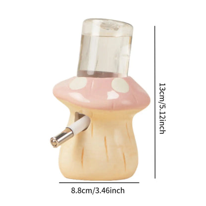 Hamster Water Bottle with Stand Holder Small Animals Drinker Auto Drinker for Rabbit Guinea Pig Parrot Rabbit Feeder