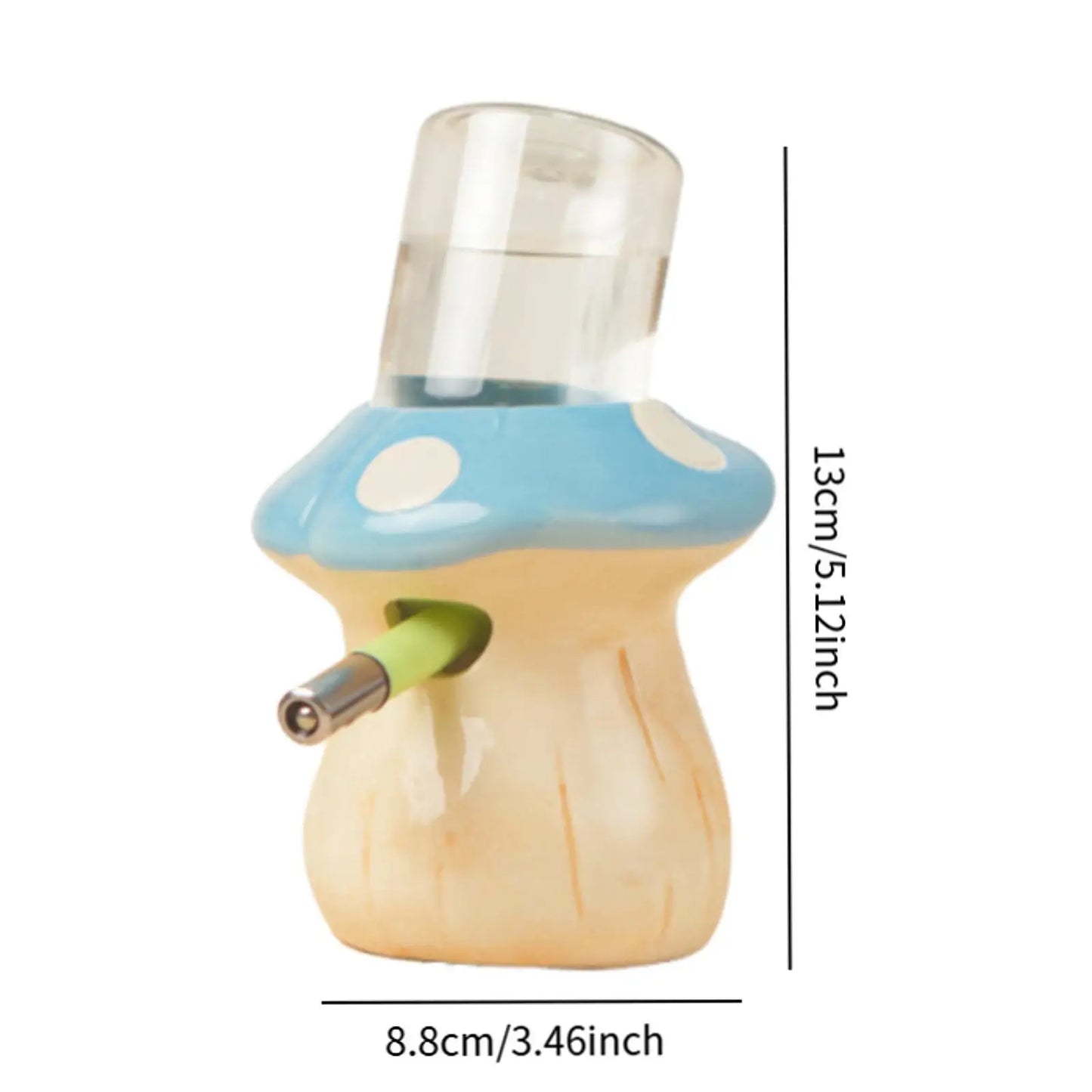 Hamster Water Bottle with Stand Holder Small Animals Drinker Auto Drinker for Rabbit Guinea Pig Parrot Rabbit Feeder