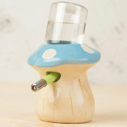Hamster Water Bottle with Stand Holder Small Animals Drinker Auto Drinker for Rabbit Guinea Pig Parrot Rabbit Feeder