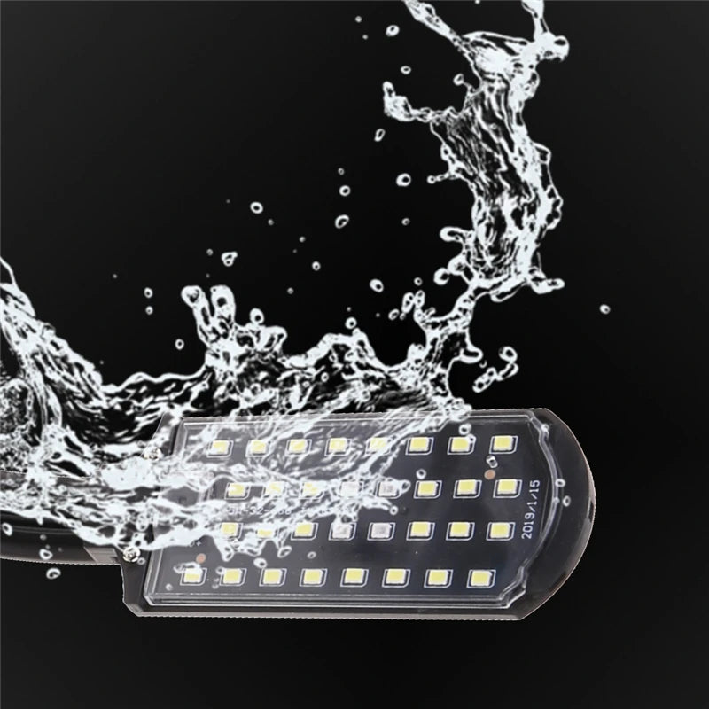 Simple LED Aquarium Lights Water Grass Plants Grow Light Fish Tank Clip-on Waterproof Lighting Lamp for Aquarium