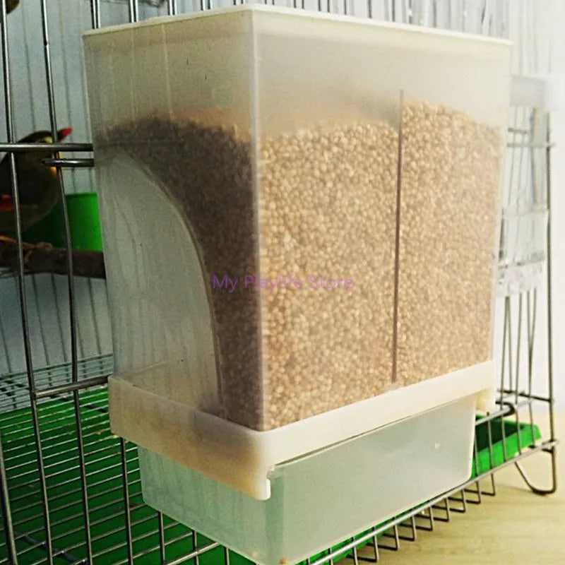 Birds Feeder Automatic Feeders Poultry Feeding Tool Food Container Storage For Pigeon Parrot Chicken Pet Bird Feeding Device