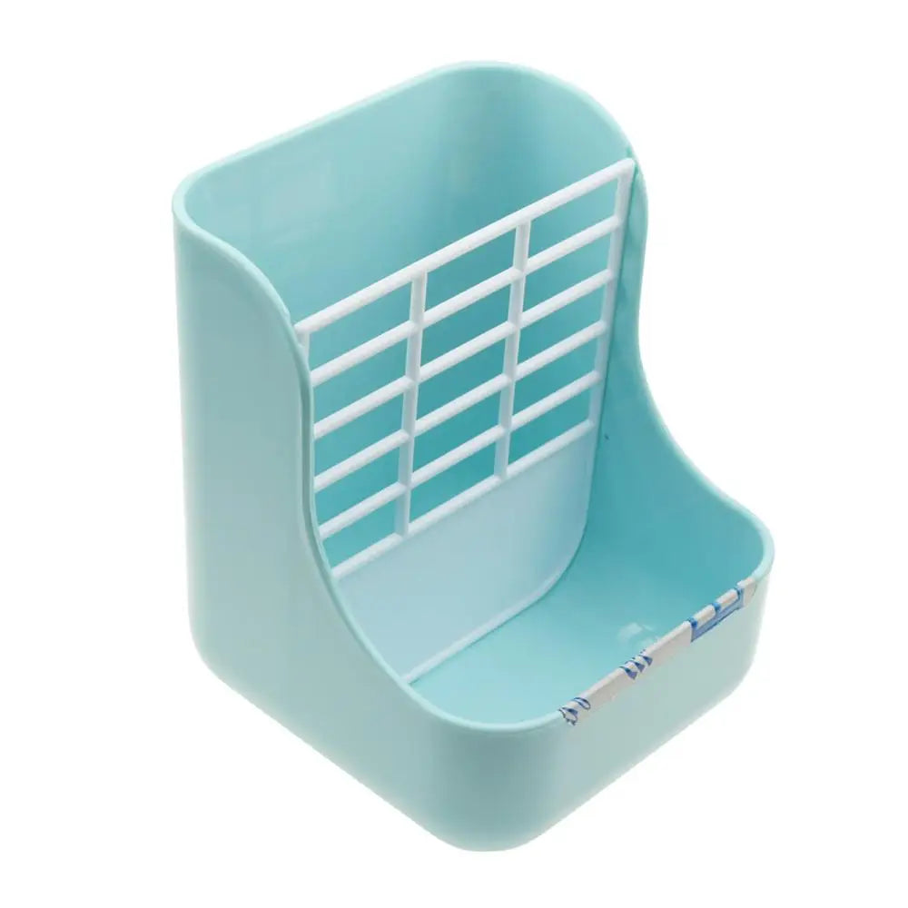 1 Pcs Two in one Feed grass food box Rabbit cage in farm animal Cages & accessories Pet rabbit feeding food box