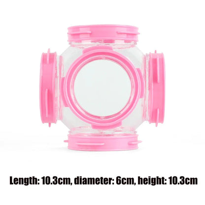 Hamster Pipeline Plastic Training Playing Tools DIY External Tunnel Hamster Toys Multifunctional Hamster Cage Accessories