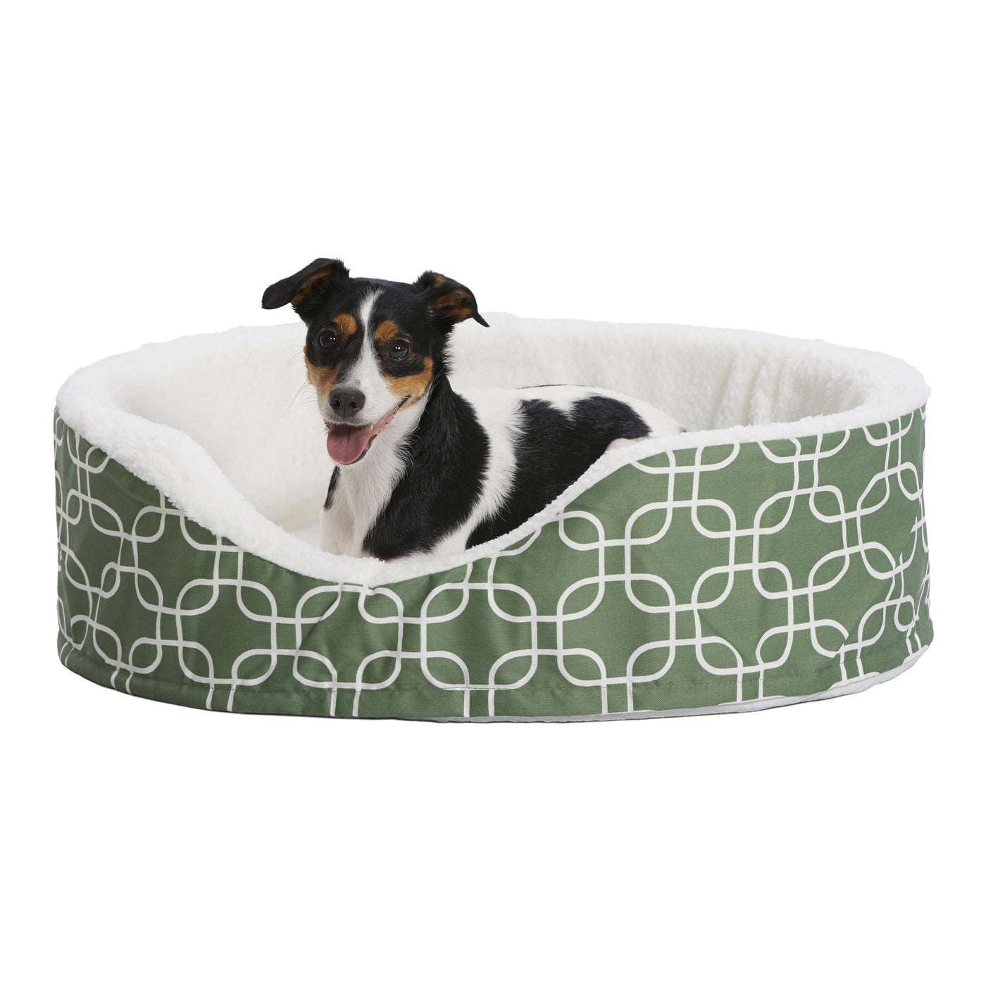 Midwest Homes for Pets Quitetime Teflon Nesting Dog/Cat Pet Bed, Green, 29 In