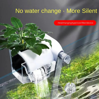Aquarium Waterfall FilterFish Tank FilterGlass Box External FilterAccessoriesAquarium Equipment