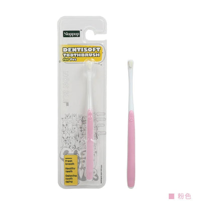 Dog Toothbrush Dog Teeth Cleaning Soft Hair Toothbrush for Dogs Oral Cleaning Comfortable Handle Dogs Teeth Brush Pet Products
