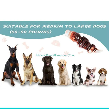 H7BF Dog Chew Toy Cleaning Promotes Orals Health For Aggressive Chewers