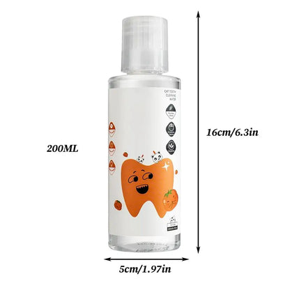 Dog Breath Water Additive 200ml Natural Healthy Bad Breath Remover Solution for Indoor Outdoor Travel Brushing Grooming Health