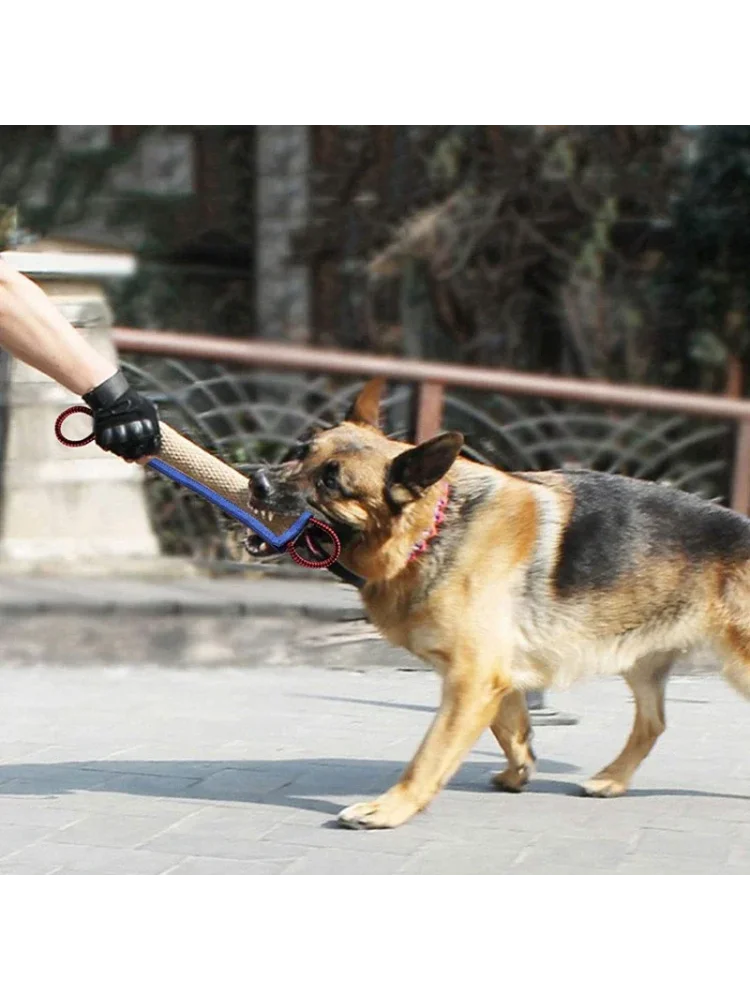 Dog Training Bite Pillow Dogs To Use Coarse Jute Chew Sticks To Pick Up Molars Dog Chew Sticks German Shepherd Dog Chew Pillows