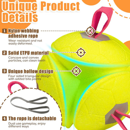 Dog Toy - Floats in Water - Great for Interactive Play - Made of Durable Foam - Suitable for Large Dogs - Large Size - 15cm Diameter - 1 Piece